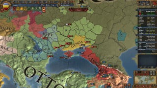 A map screen of Italy from Europa Universalis IV