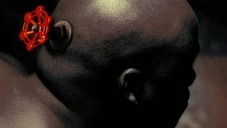 A 90s Valve company logo showing a bald man looking away with a valve sticking out of his head